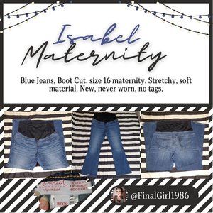 Boot Cut Jeans Maternity